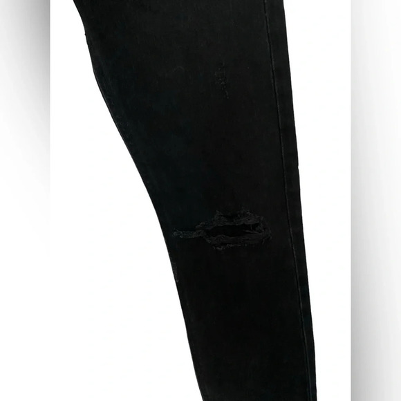 NWT AGOLDE Cherie High Rise Straight Punk Distress Jeans - Picture 6 of 9